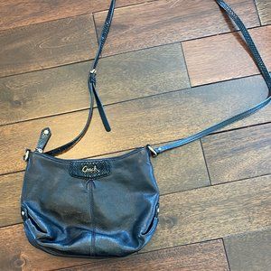 Coach crossbody small leather purse